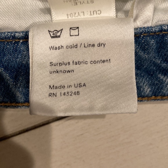 Reformation Julia Jean in Savu Wash Size 29 - Picture 8 of 8